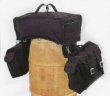 carry all trail bag horse saddle bag cantle bag