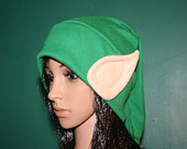 Link, Legend of Zelda Video Game Character Lightweight Green Stocking Hat with Ears